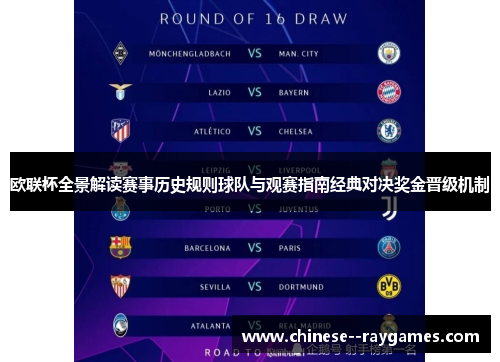 欧联杯全景解读赛事历史规则球队与观赛指南经典对决奖金晋级机制